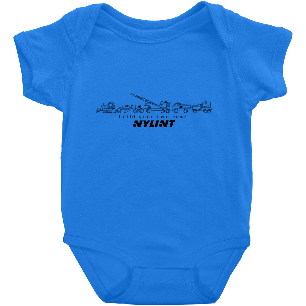 Build Your Own Road Short Sleeve Onesies